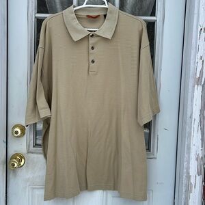 Axis Short Sleeve Ribbed Polo Short Sleeve ~ Men’s Size 3XB